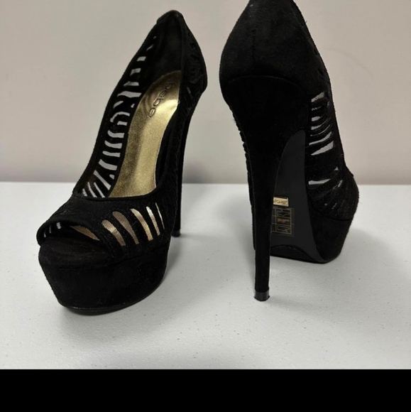 Bebe Bebe platform high heel Size 5 - Picture 5 of 6